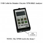 USB Cable For Daimler Chrysler TPM-RKE Analyzer Software Update